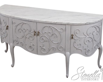 72701: HENREDON Custom Painted Finish Sideboard Cabinet