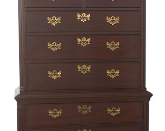 70119: KINDEL National Trust Mahogany Chest On Chest