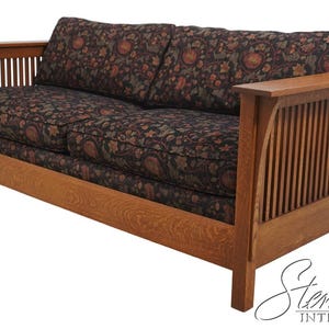 69935: STICKLEY Mission Oak Arts & Crafts Sofa