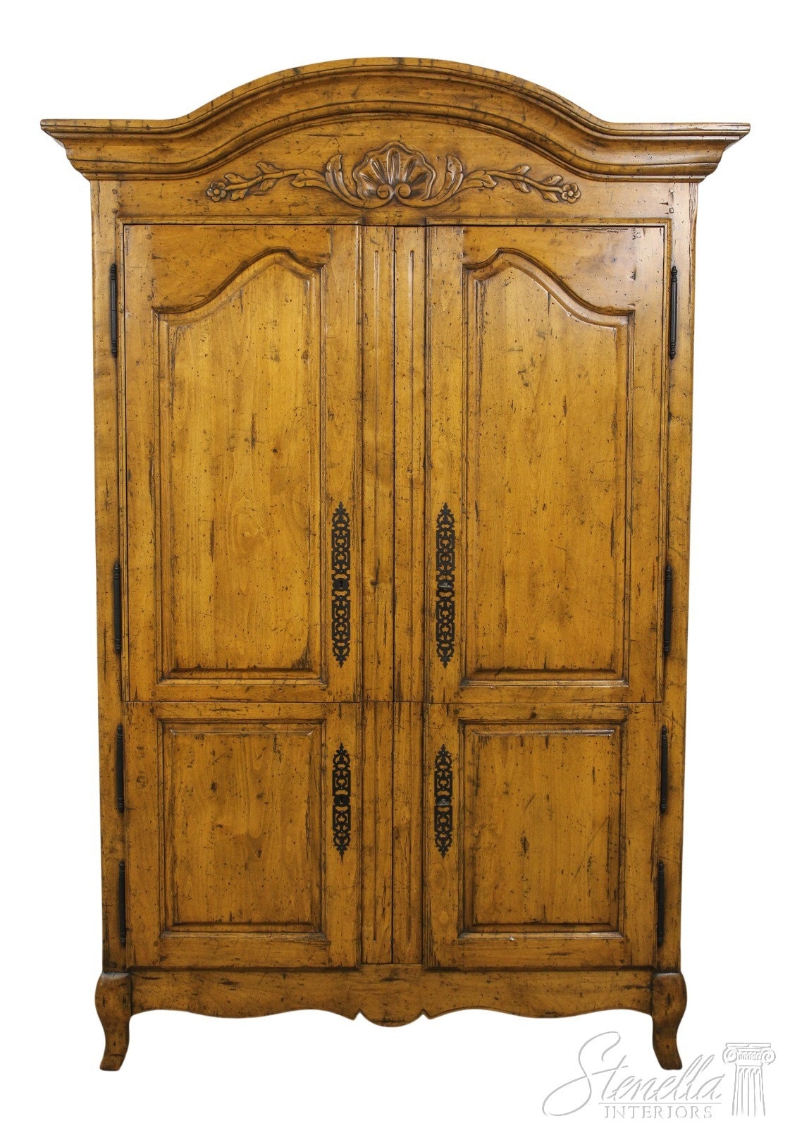 57236EC GUY CHADDOCK Country French Distressed TV Armoire Etsy UK