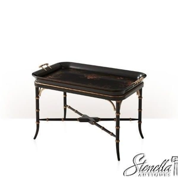 55951: THEODORE ALEXANDER Chinoiserie Tray Top Coffee Table #1102-189
