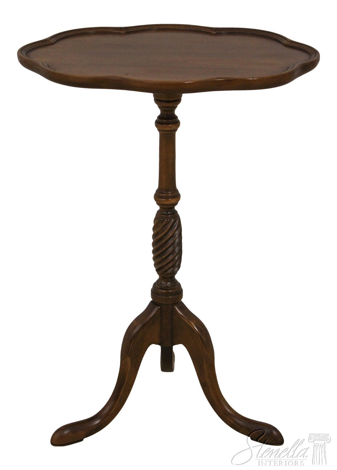 58875EC BRANDT Cherry Occasional Pedestal End Table Etsy