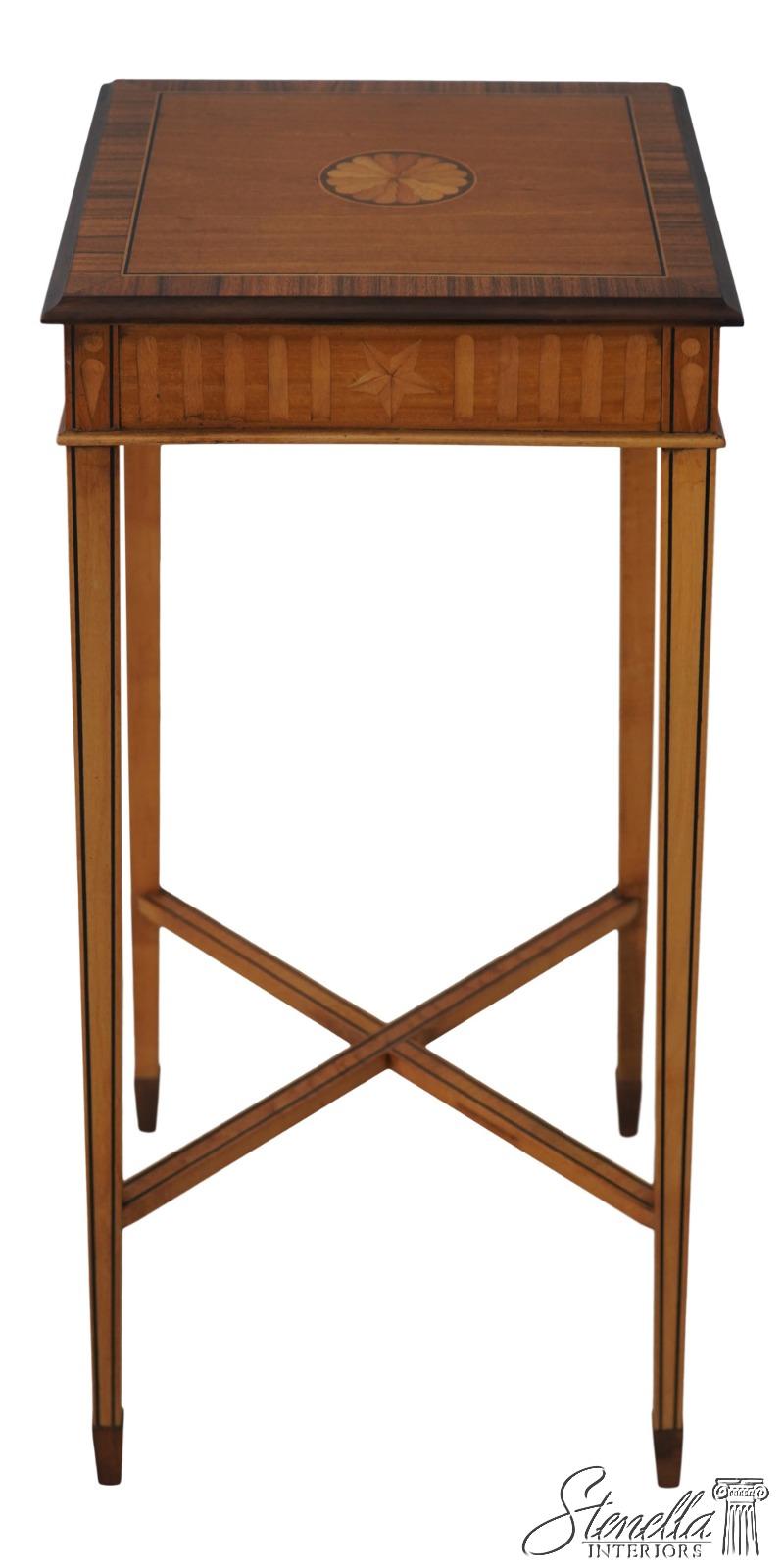 L67747: BAKER Adam Style Satinwood Inlaid Occasional Table