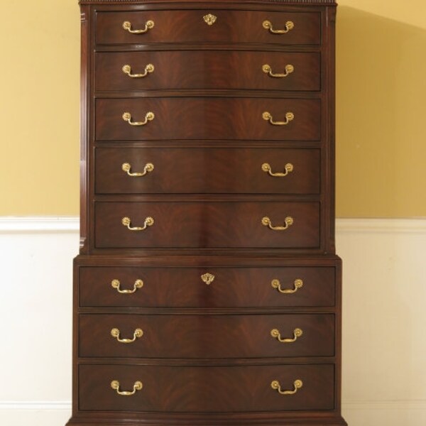 29824EC: DREXEL HERITAGE Large Mahogany High Chest