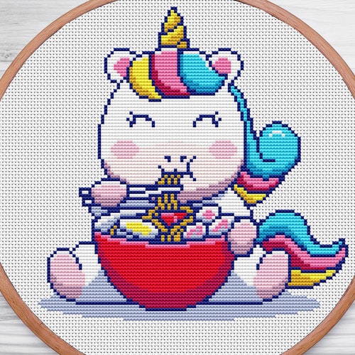 Unicorn Cross Stitch Pattern PDF Cross Stitch Pattern Etsy