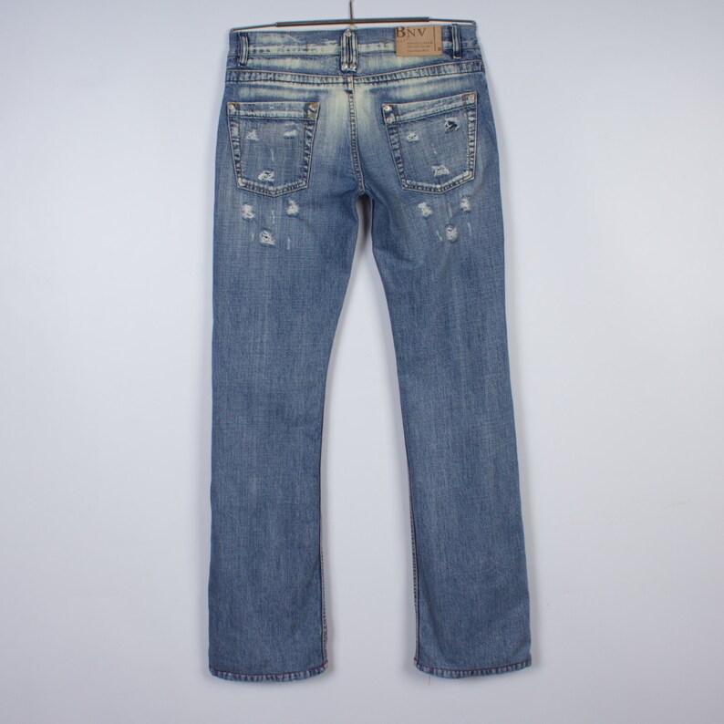 bleached ripped jeans