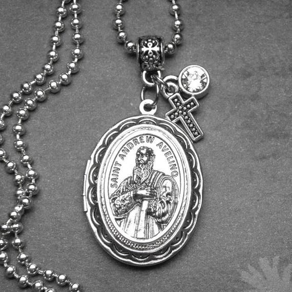 Strokes High Blood Pressure Patron Saint Andrew Avelino Etsy