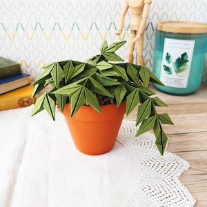 Plant Lady Faux Indoor House Plant Home Decor Gift Plant mum Gift image 1