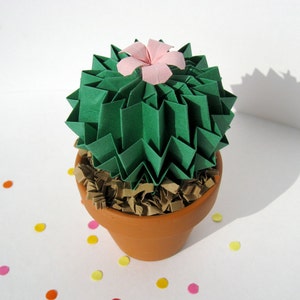 Crazy Plant Lady Geburtstagsgeschenk - Faux Paper Kaktus Sukkulenten Hauspflanze - Buntes Wohndekor - Pflanzenmutter Geschenk
