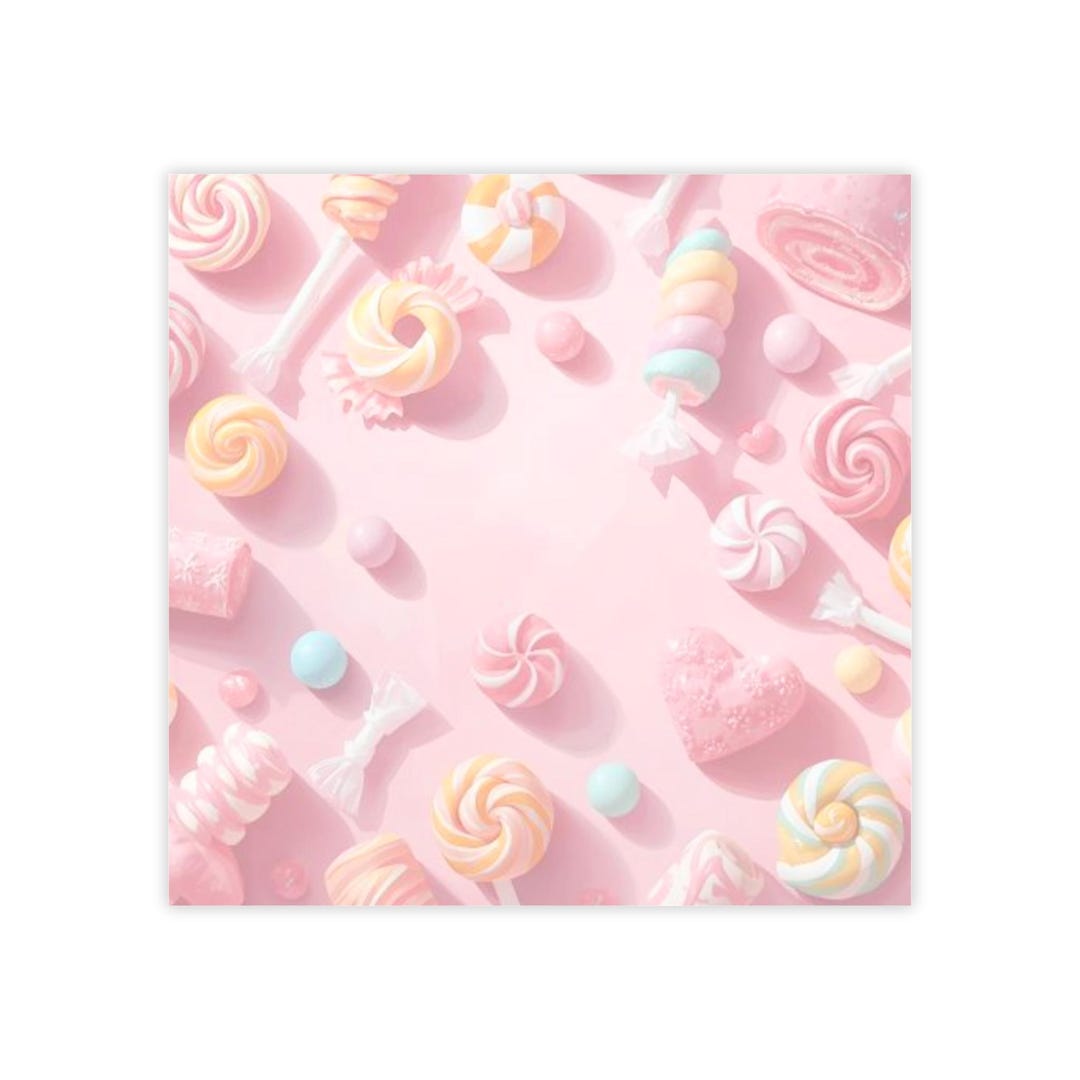 Sweet Candy-themed Post-it Note Pads, Cute Office Supplies, Stationery ...