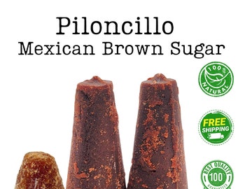 Piloncillo Cone - Bulk - Mexican Brown Sugar - Pure Sugar Cane - Panela - Panocha - No Additives - Used for Atole, Capirotada, Champurrado