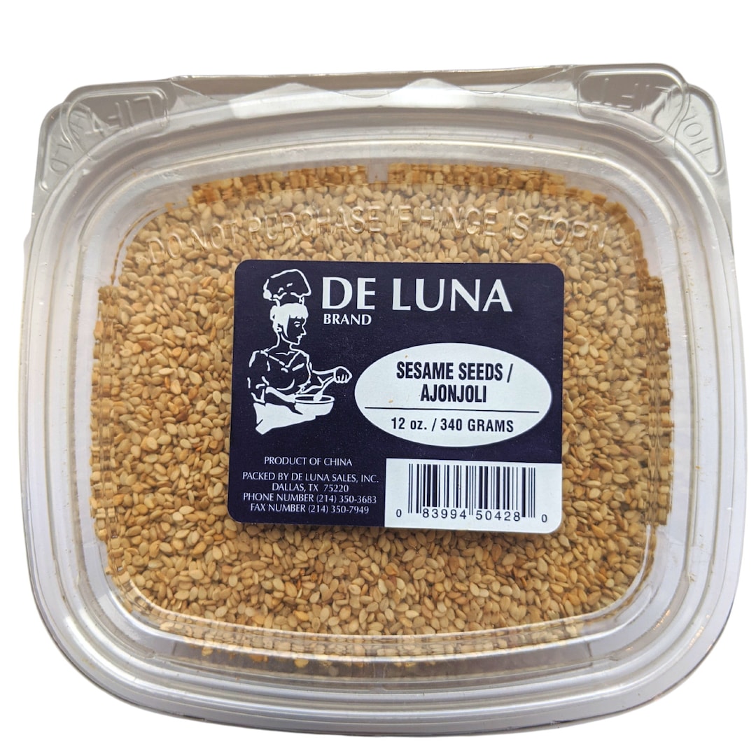 Brown Sesame Seed Unhulled Ajonjoli 12 Oz. Deluna Brand Etsy