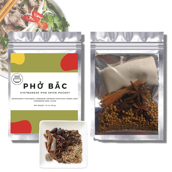 Traditional Vietnamese Pho Spice Packet Pho Spices 2 Packet of Pho Spices  Vietnamese Noodle Soup -  Israel