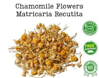 Chamomile Flowers Organic Dried Tea Bulk Wholesale ~ Matricaria Recutita