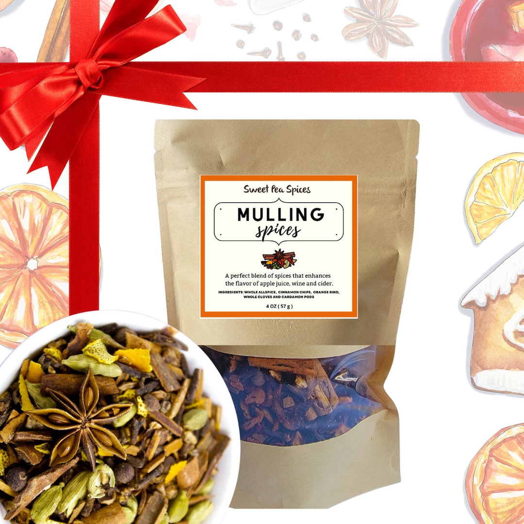 Mulled Wine Spices Mulled Wine Spice Kit Mulling Spice Etsy