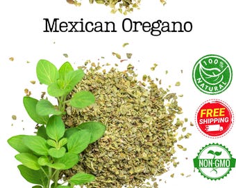 Mexican Oregano Whole Bulk | Oregano Mexicano Entero | Authentic Mexican Herb for Menudo, Pozole, Charro, Borracho Beans | Salsas & Sauces
