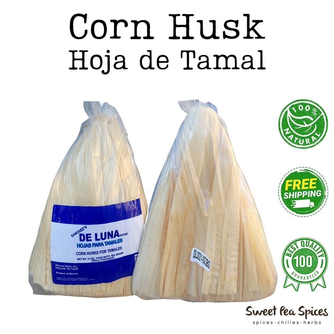 Corn Husk 1 Lb Hoja De Tamal Clean Husks for Tamales, Corn Dolls