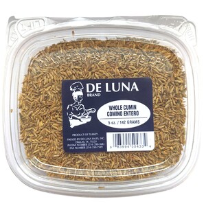 De Luna Whole Cumin Seeds: Fresh Comino Entero, 5 oz