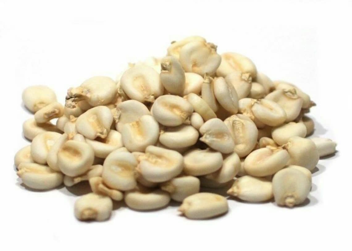 White Hominy Corn Bulk Sizes Maiz Pozolero Blanco Mexican Hominy