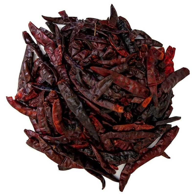 Chile De Arbol Tostado, Toasted Chile De Arbol, Toasted Dried Arbol