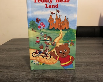 Personalized Teddy Bear Land Story Book for Children