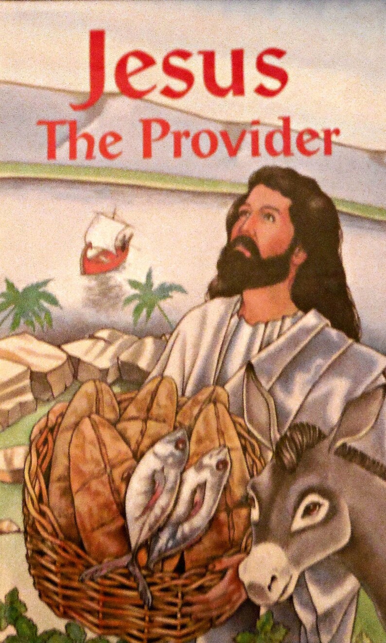Personalize Book for Kid Jesus The Provider custom book image 0