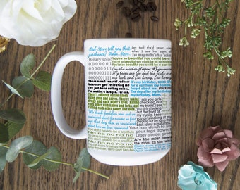 Flight of the Conchords Mug - FotC Quotes - Flight of the Conchords Songs - Microwave Dishwasher safe mug - Bret McKenzie Jemaine Clement