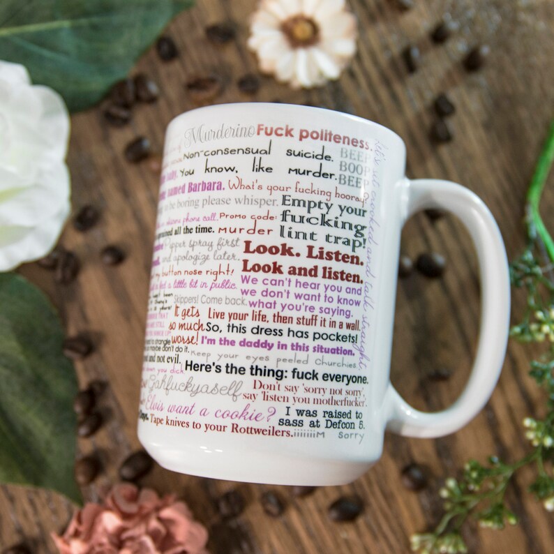 La mia tazza da omicidio preferita - Tazza MFM - Tazze Murderino - Citazioni MFM - Tazze adatte a microonde e lavastoviglie immagine 2