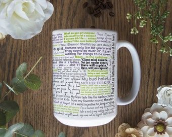 Good Place TV show mug - Good Place Mug - Good Place Quotes - Kristen Bell show cup - Microwave and Dishwasher safe mug - Eleanor and Chidi