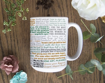 Futurama Mug - Futurama TV Show - Futurama Quotes - Fry and Leela cup - Microwave and Dishwasher safe mug - Adult cartoons
