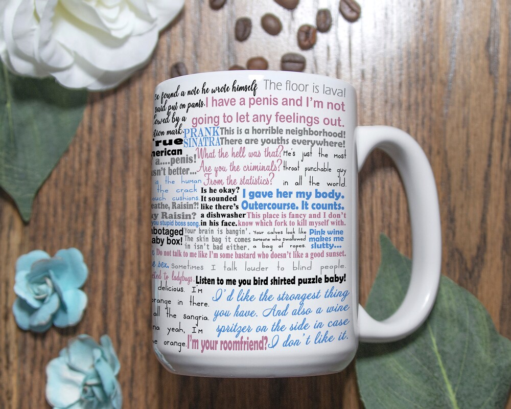 New Girl Tv Show Mug - New Girl Mug - New Girl Quotes - Zooey Deschanel Tv Show Cup - Microwave And Dishwasher Safe Mug - Who'S That Girl Onlytee Design Foryou