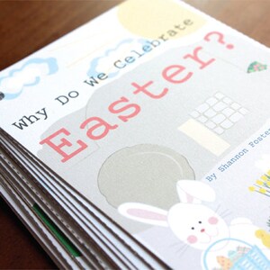 Flipbook-why Do We Celebrate Easter - Etsy