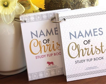FLIPBOOK-Nombres de Cristo (Paquete combinado niño/niña)