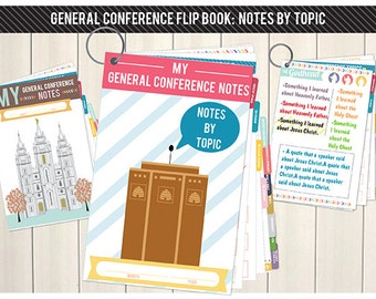 FLIPBOOK - General Conference Study by Topic
