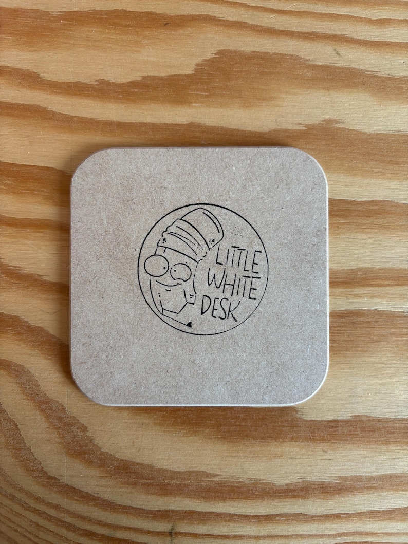 Doughnut or Meringue Coaster funny Scottish gift coaster zdjęcie 3