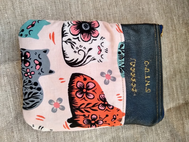 ceramic cat Coin purse