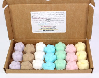 Bath Bombs Gift Sets mixed scents of 21 x 10g Flowers Bee Beautiful reduced plastic
