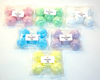 Bath Bombs 30 x mix 2 mini flower by Bee Beautiful