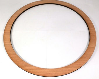 Wooden Hoops Laser cut Circle Plywood 5mm 350mm x 300mm (25mm hoop)