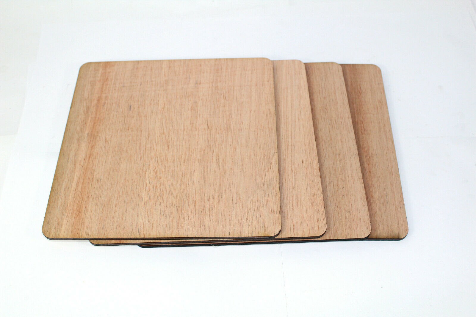 Square Wood Placemats Table Mats Laser Cut Plywood 240mm X Etsy UK