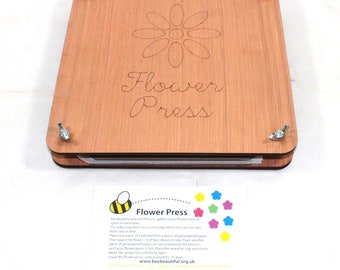 250mm (25cm) Wooden Flower Press