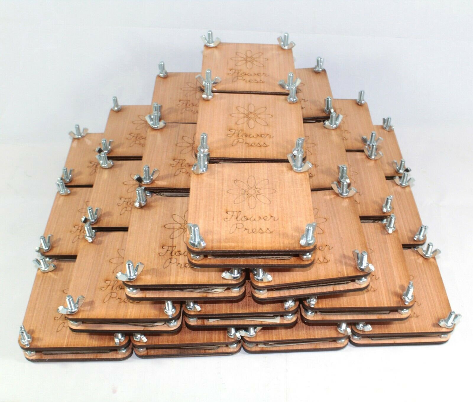 Wooden Flower Press Complete Kits 100mm Party Schools Etsy UK