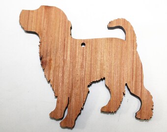 Wooden Wire haired Jack russell Dog Shape 100mm laser cut from 5mm plywood with / without holes