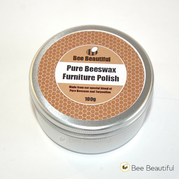 Pure Beeswax Furniture Polish 100g / 150g / 200g by Bee Beautiful