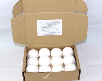 Bath Bombs Bee Beautiful Gift Set 12 x 65g Round Charlie Bear - Baby Powder