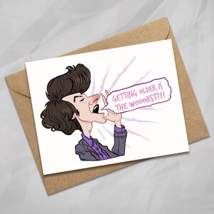 JEAN RALPHIO SAPERSTEIN, Parks and Recreation Card, Best Friend Card, Birthday Card, Pop Culture, Fan Art Card, Caricature Art
