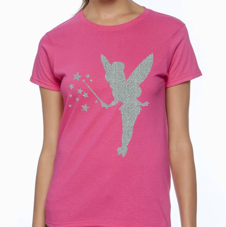 Tinkerbell Shirt Disney Gift for her women Girls ladies | Etsy