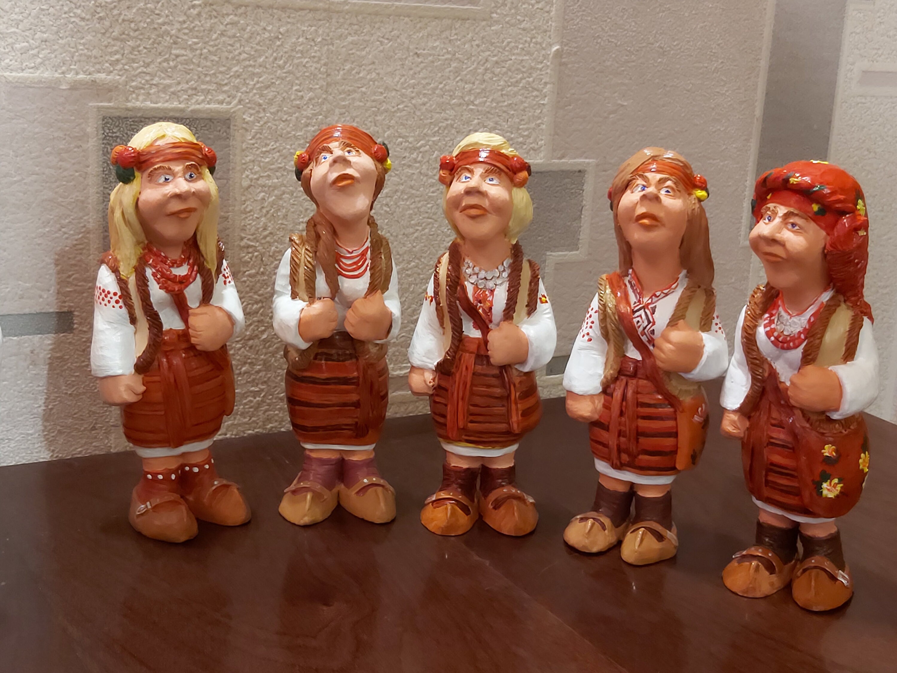 Original ceramic figurines of Ukrainian Hutsuls Etsy