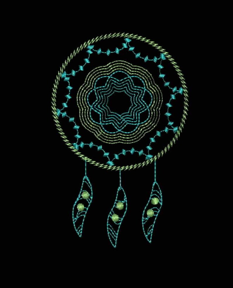DREAM catcher embroidery machine designs / attrapereve Etsy