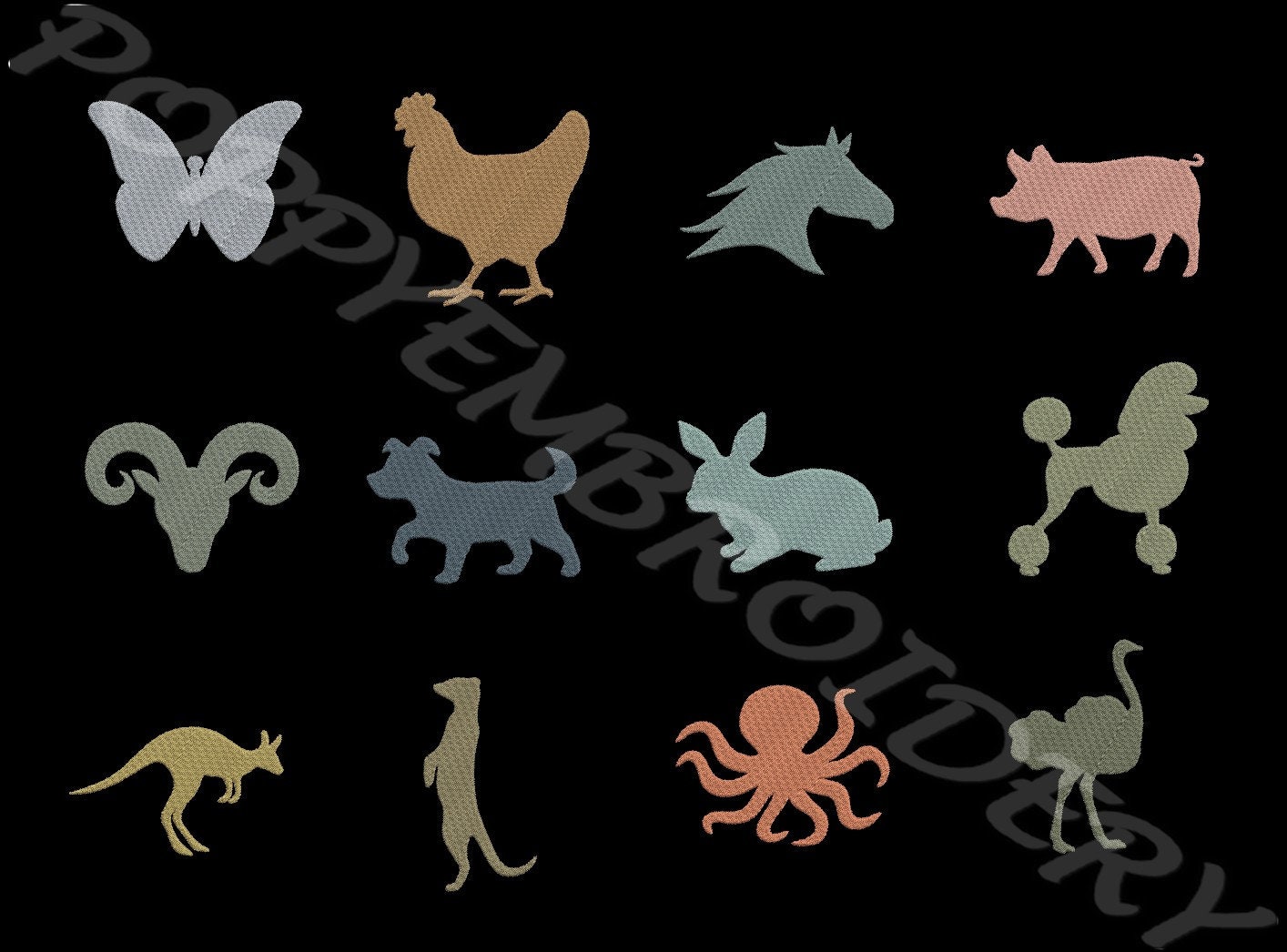 ANIMAL Design for Embroidery Machine / Animaux Motifs Pour - Etsy Denmark ANIMAL Design for Embroidery Machine / Animaux Motifs Pour - Etsy Denmark